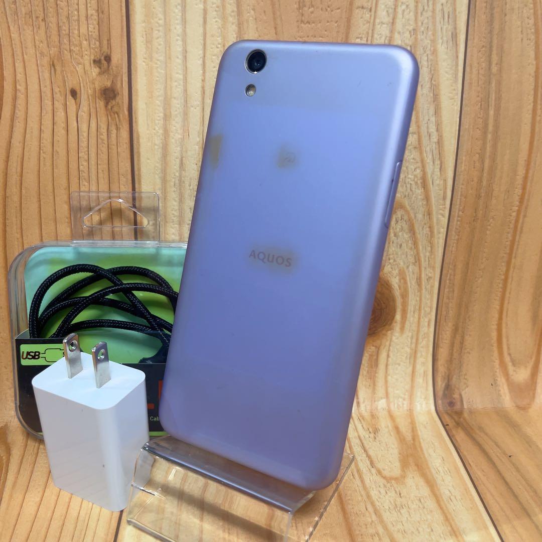 SIMフリー 本体 AQUOS sense 32 GB 082G4 パープル