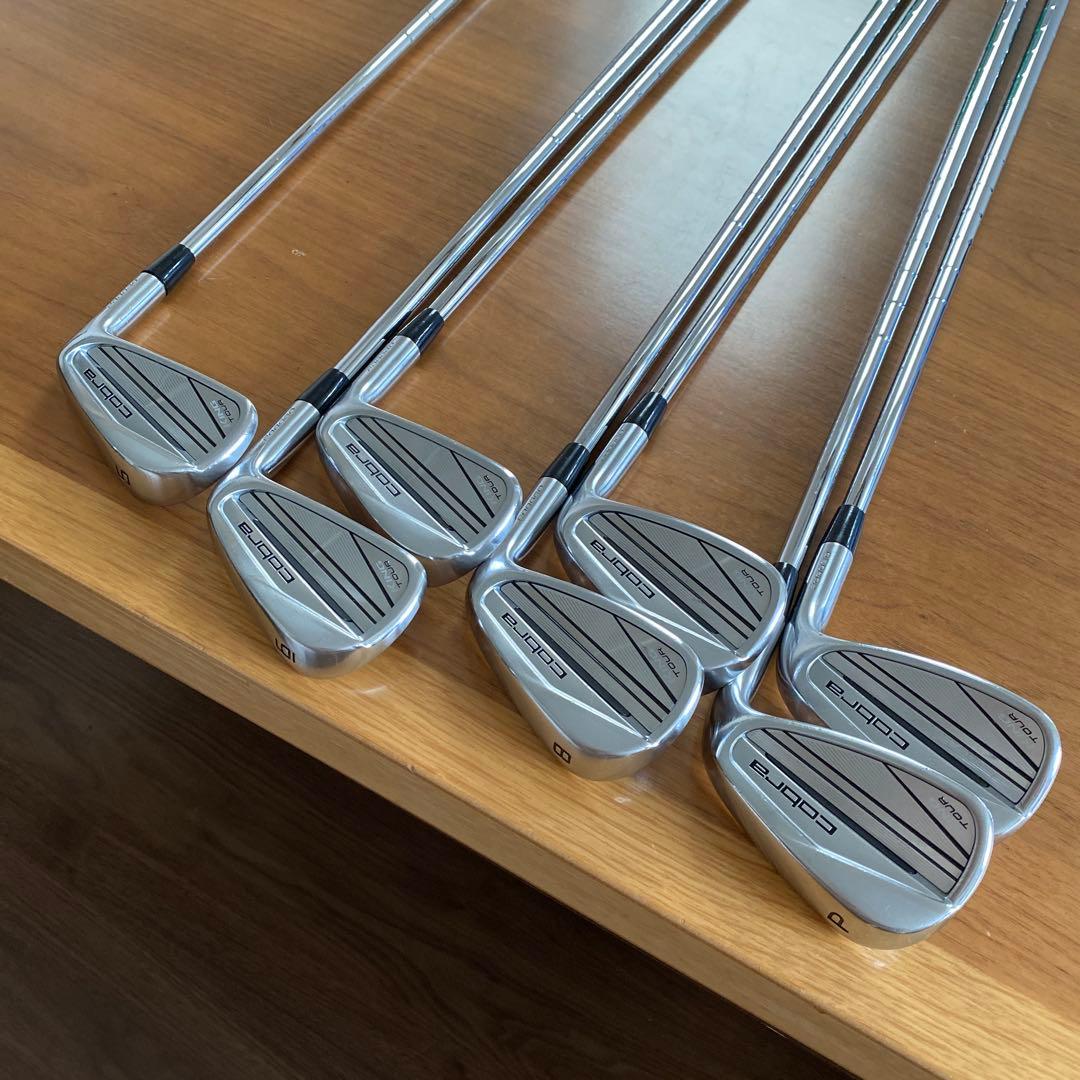 コブラ　キングツアーアイアン７本セット　＃５～ＧＷ
