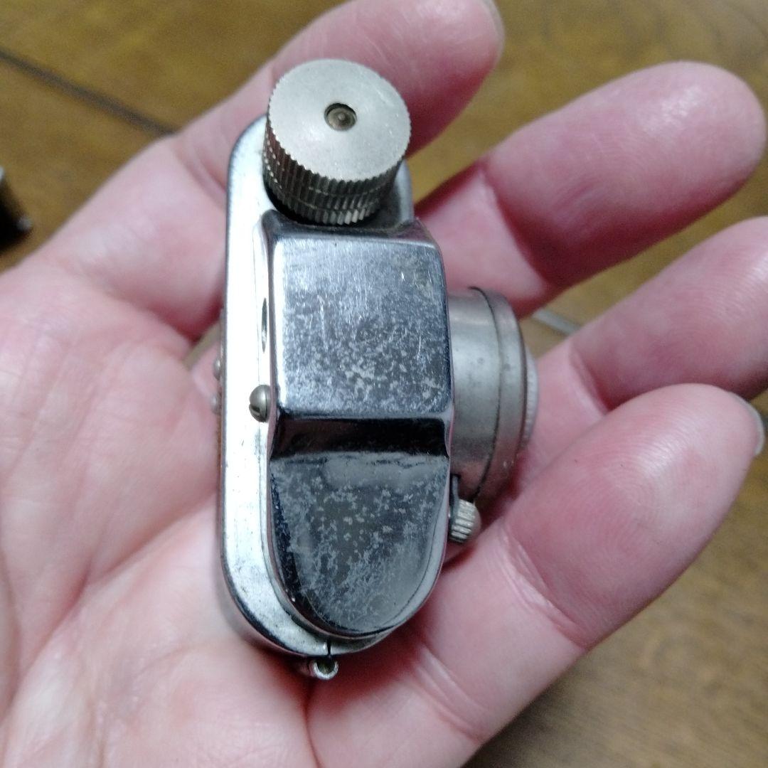 豆カメラ　アンティーク　Mycro II カメラ と　MINETTA豆カメラ