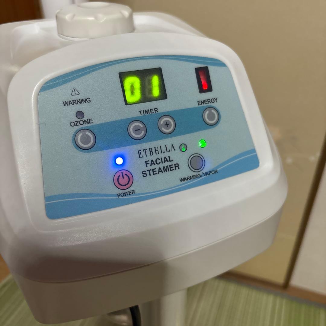 ETBELLA エトゥベラ オゾン フェイシャルスチーマー 美顔器