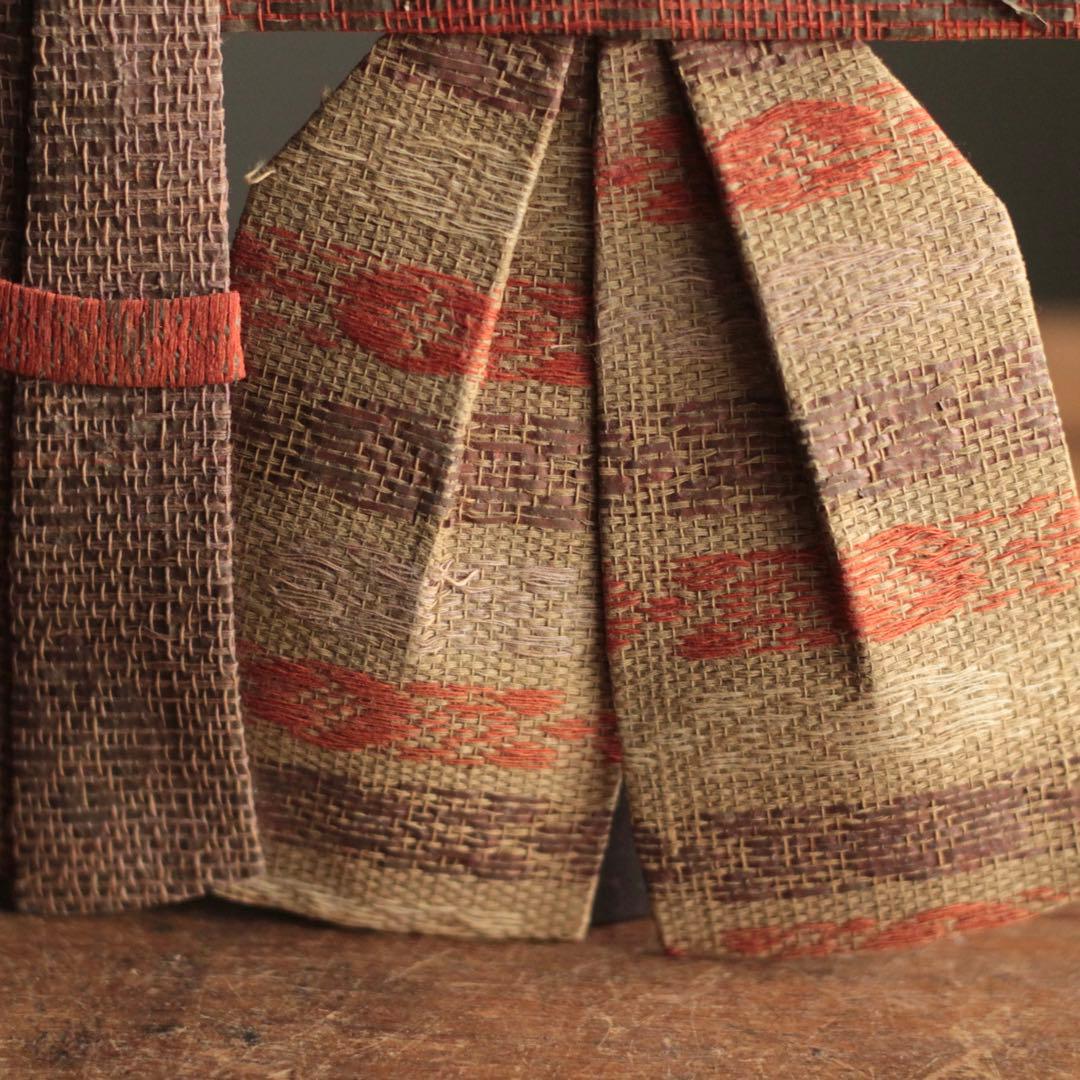 大正〜昭和頃 紙雛 No.2 立雛 雛人形 古道具 アンティーク