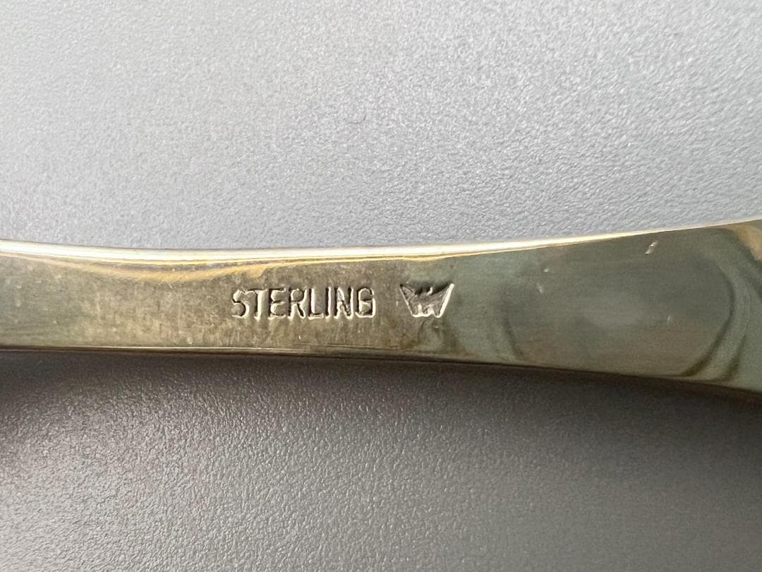 STERLING　刻印　 銀製　スプーン　5点　重量約１０１g