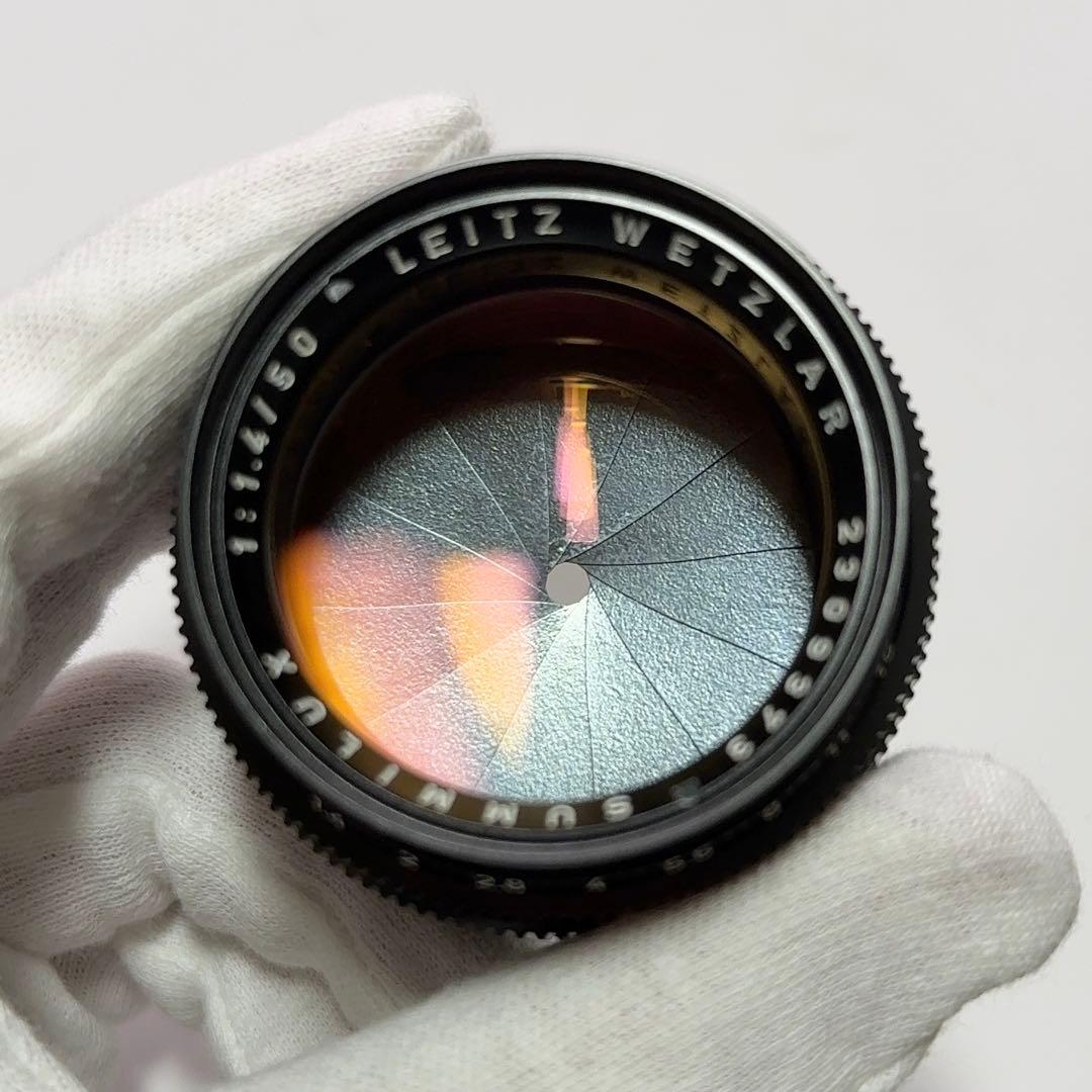 【希少美品】ズミルックスM50mm F1.4（後期型）ブラック《1stロット》