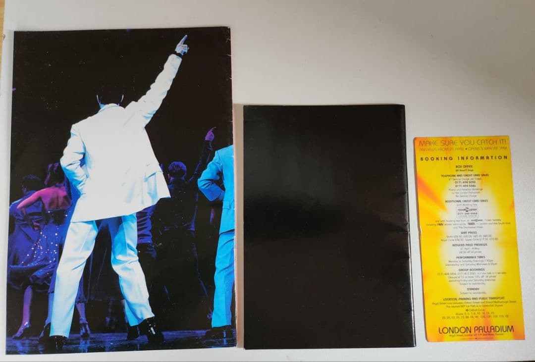 【希少】SATURDAY NIGHT FEVER◆パンフレットセット◆1998年