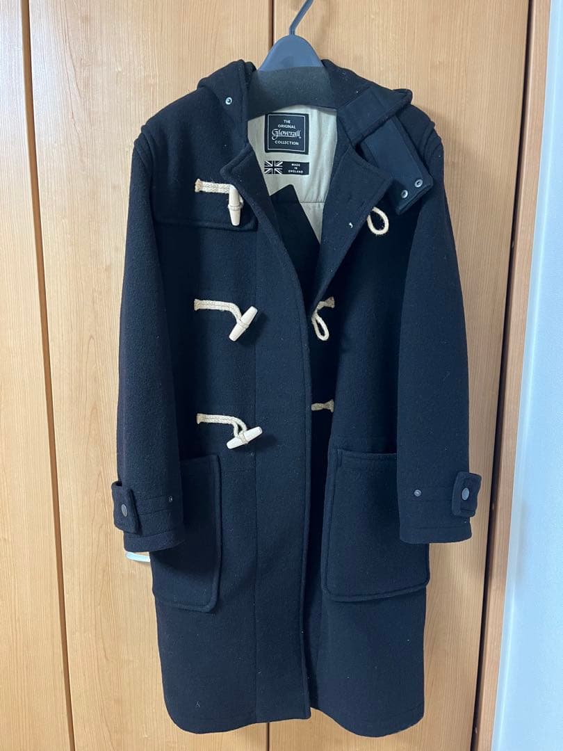 【美品】DESCENDANT ダッフルコート GDワッペン付