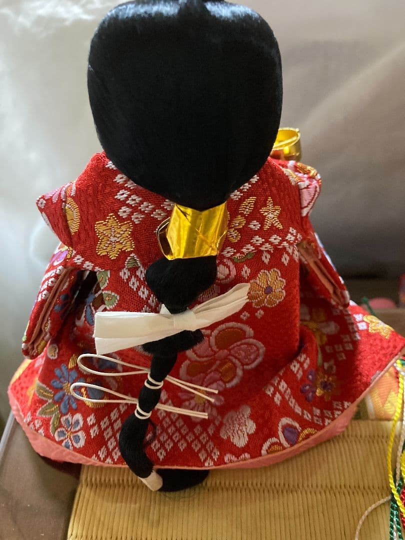 【一点限り】雛人形 収納飾り　3段 　D36