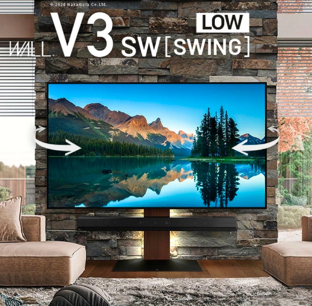 32~80V型対応 テレビスタンド WALL　V3 ハイタイプ