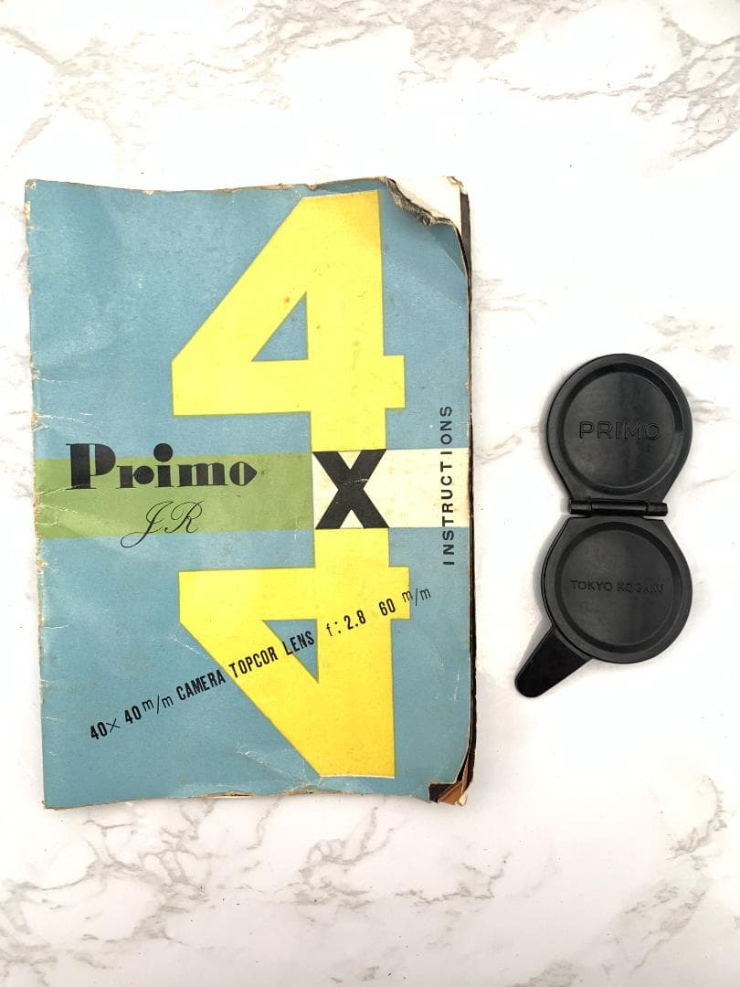 TOKYO PRIMO-JR 二眼レフカメラ　ブラック　ブラウン