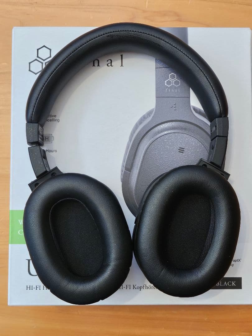 【超美品】final UX3000 ワイヤレスヘッドホン ブラック
