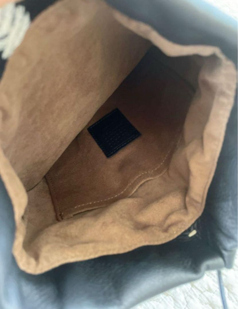 ミナペルホネン　forest parade レザーバッグ