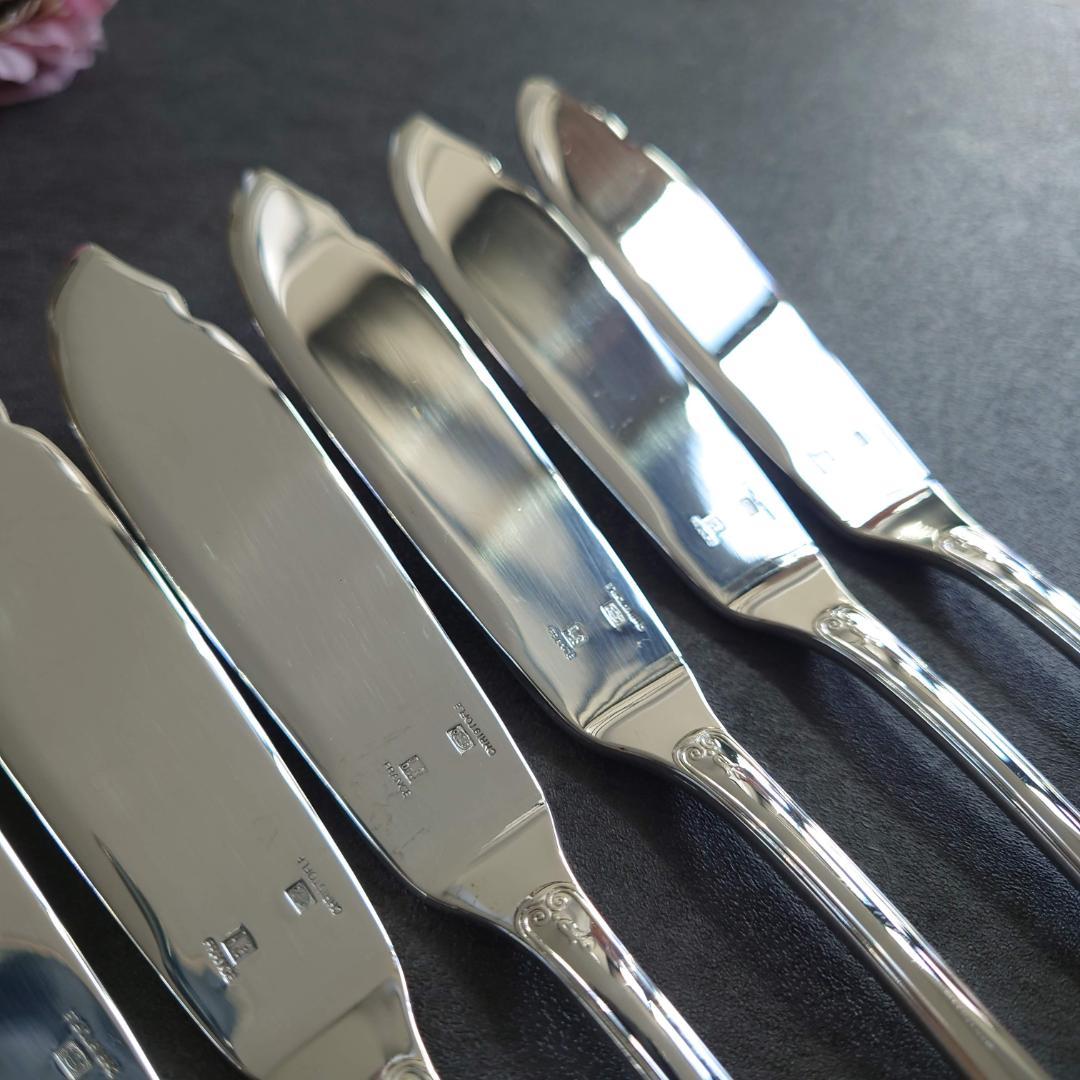 希少 美品 クリストフル マルメゾン フィッシュナイフ 6点