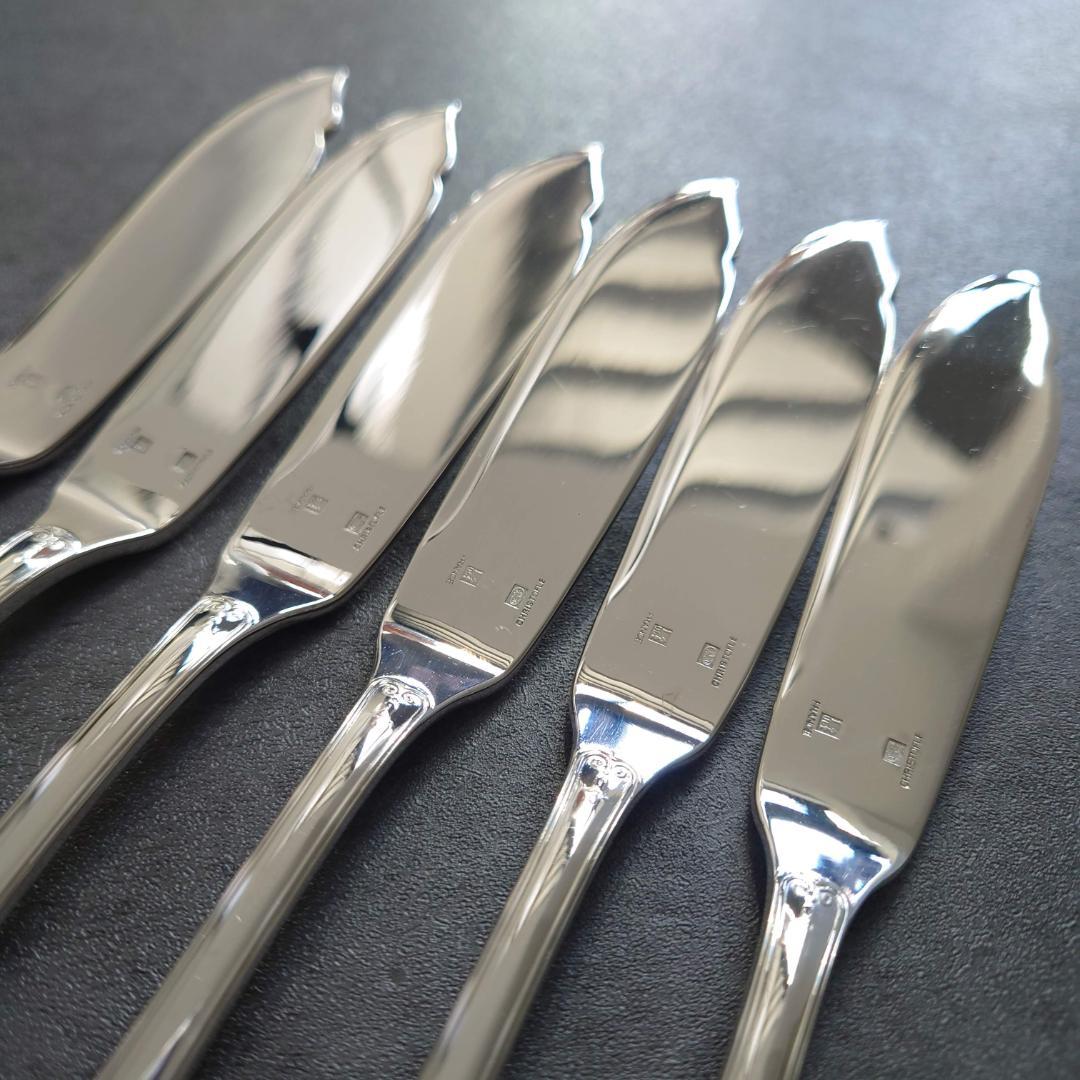 希少 美品 クリストフル マルメゾン フィッシュナイフ 6点