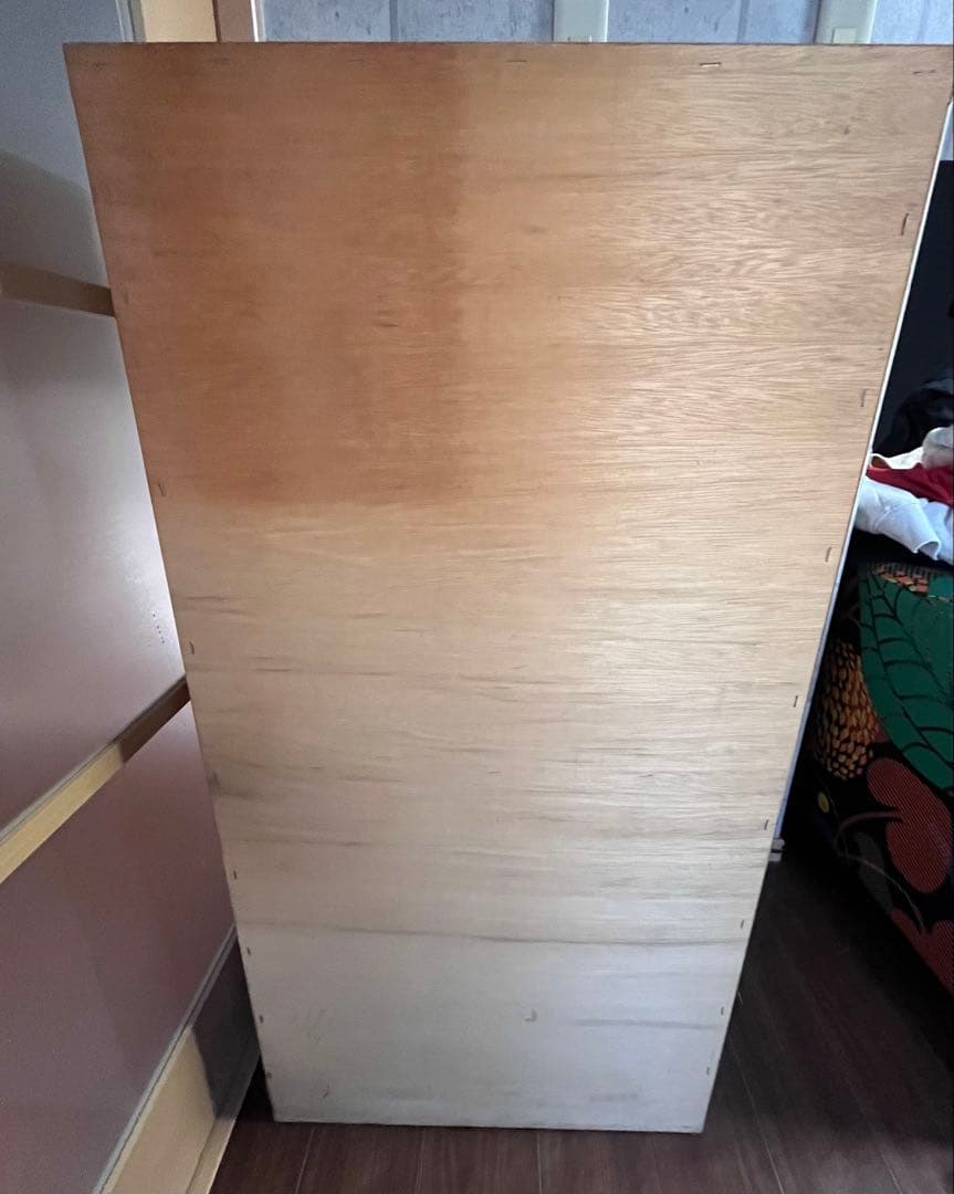 木製チェスト 5段 ナチュラルウッド 収納 タンス キャビネット