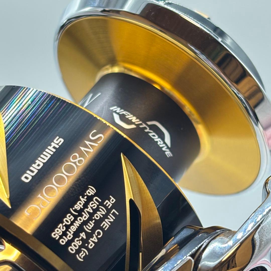 【未使用】シマノ 22ステラSW 8000PG ステラ 22STELLA SW