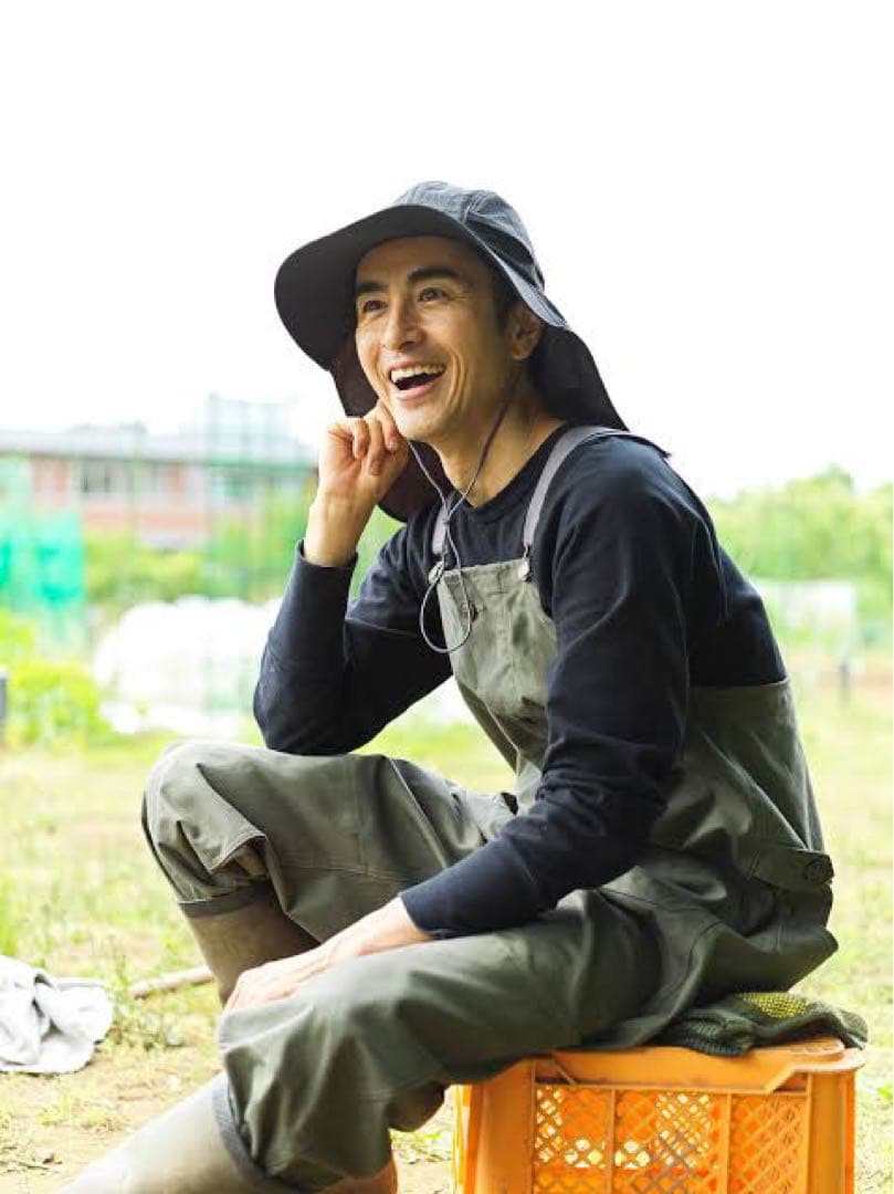 未使用タグ付 KEIMEN カイメン つなぎ オーバーオール M ベージュ