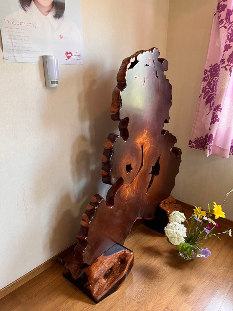 檜1枚板 インテリア 置物
