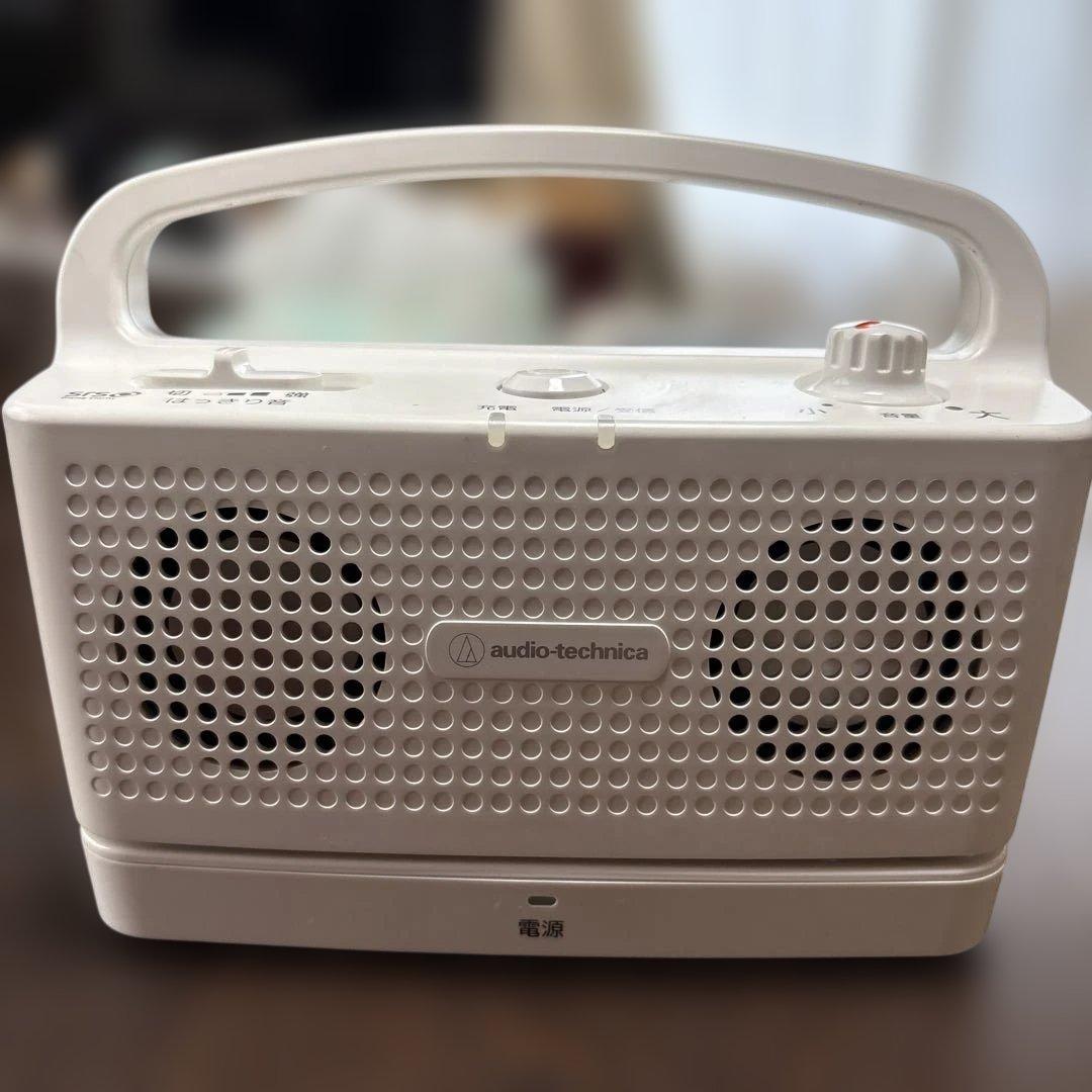 audio-technica AT-SP767XTV ホワイト　手元スピーカー