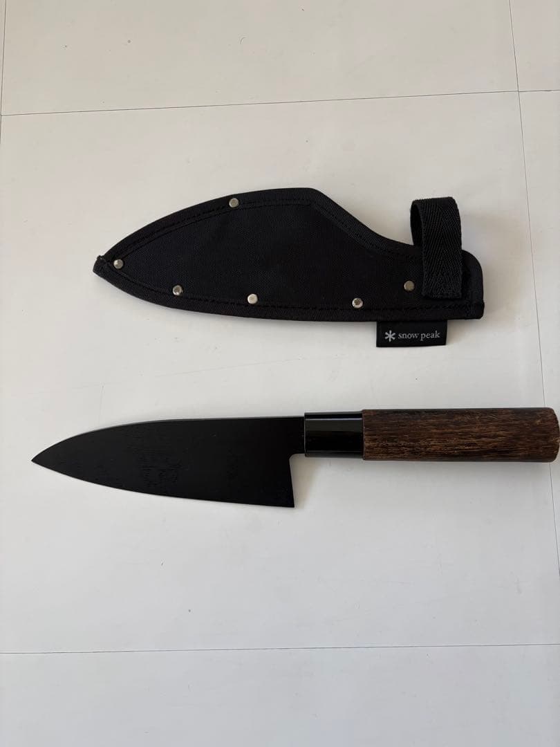 スノーピーク　ポイントギフト ブラック出刃包丁