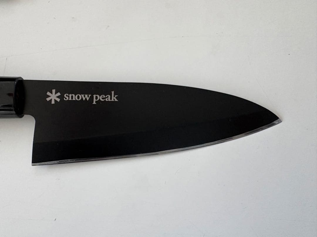 スノーピーク　ポイントギフト ブラック出刃包丁