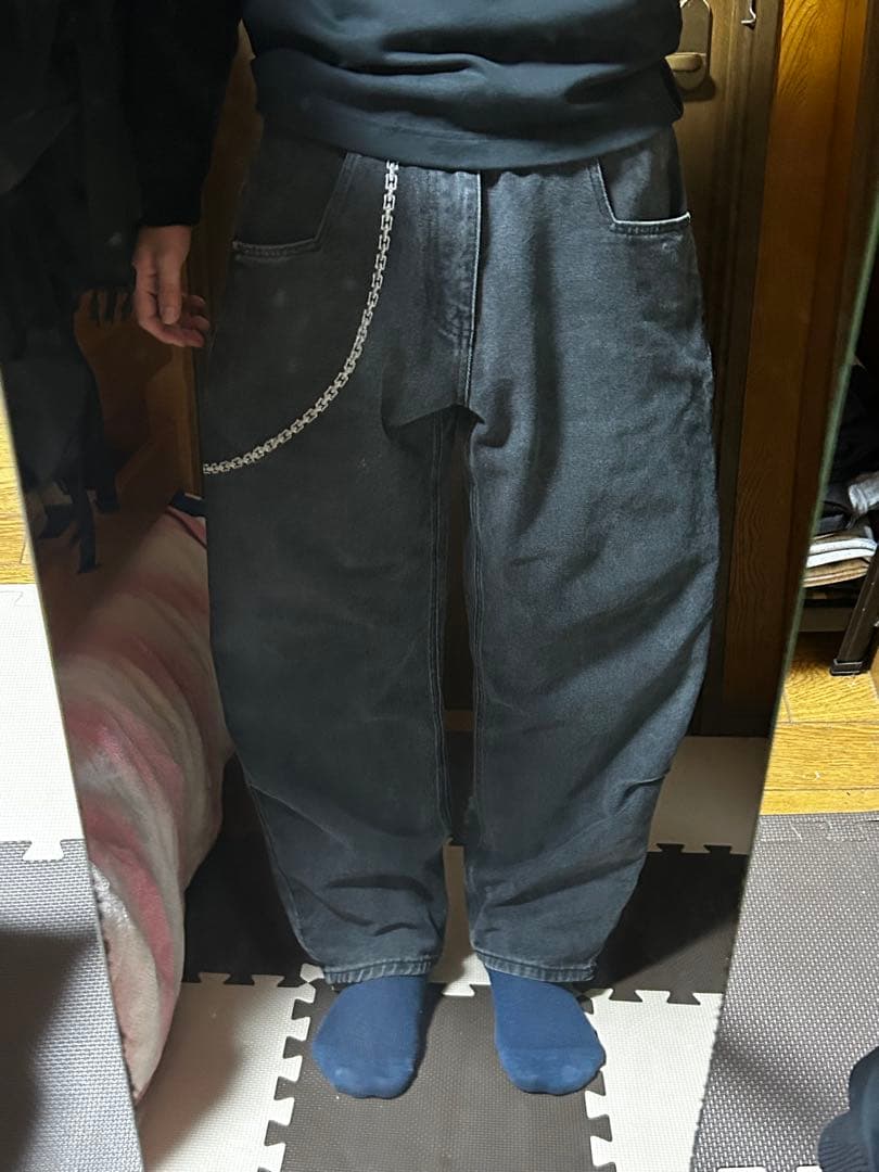 starteam ブラックデニム スターチーム 30