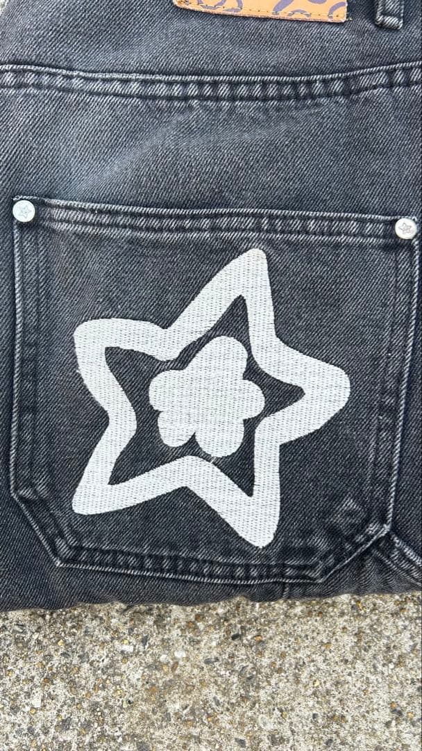 starteam ブラックデニム スターチーム 30