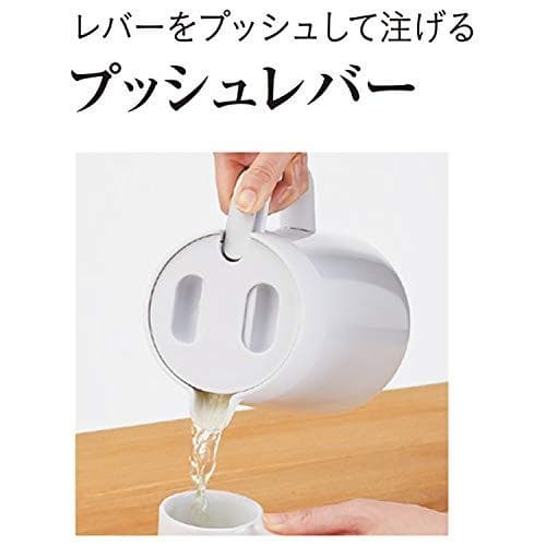 Aタイガー 保温 保冷 卓上ポット 大容量 1.6L ホワイト PWO-A160