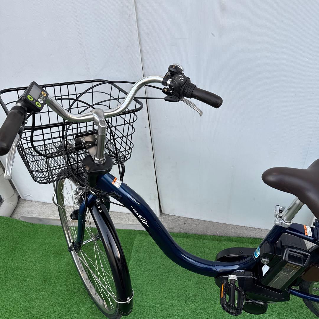 YAMAHAヤマハ電動アシスト自転車26インチ 12.3Ah ブルー