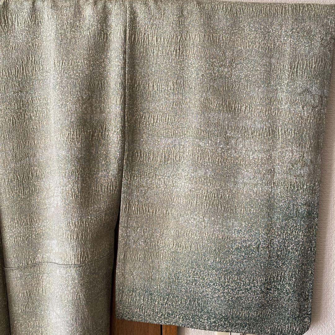 入学式　お買得　高級　作家者一つ紋訪問着　落款あり