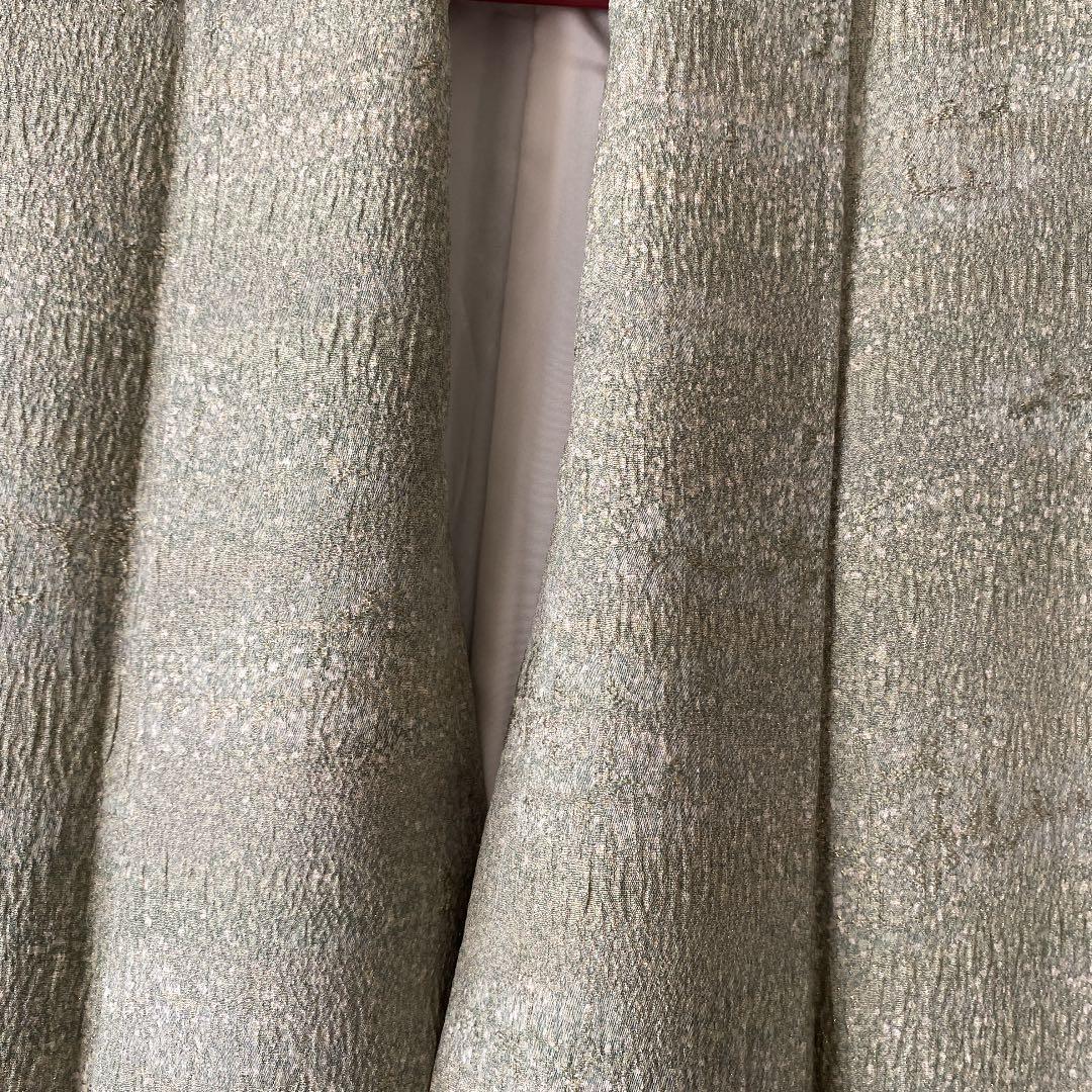 入学式　お買得　高級　作家者一つ紋訪問着　落款あり