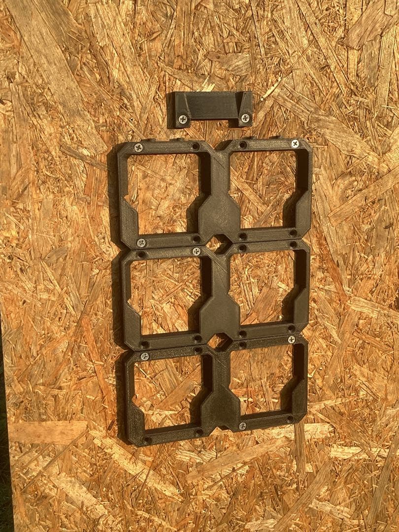 送料無料　ミルウォーキー　パックアウト　マウント　ABS仕様　Eセット　黒18個