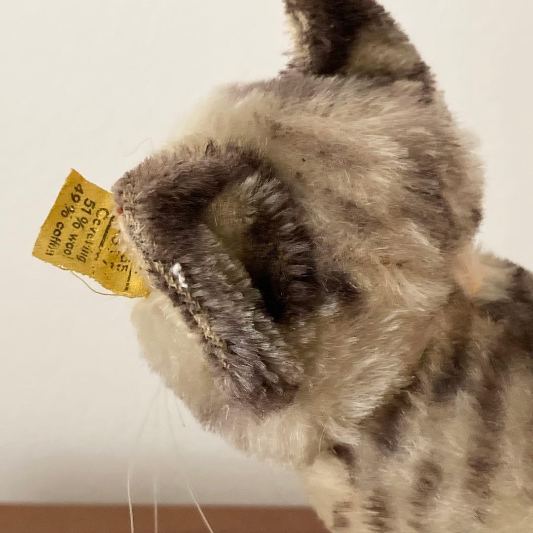 DEMPA　猫のスージー　オールドシュタイフ　猫　ぬいぐるみ　ヴィンテージ