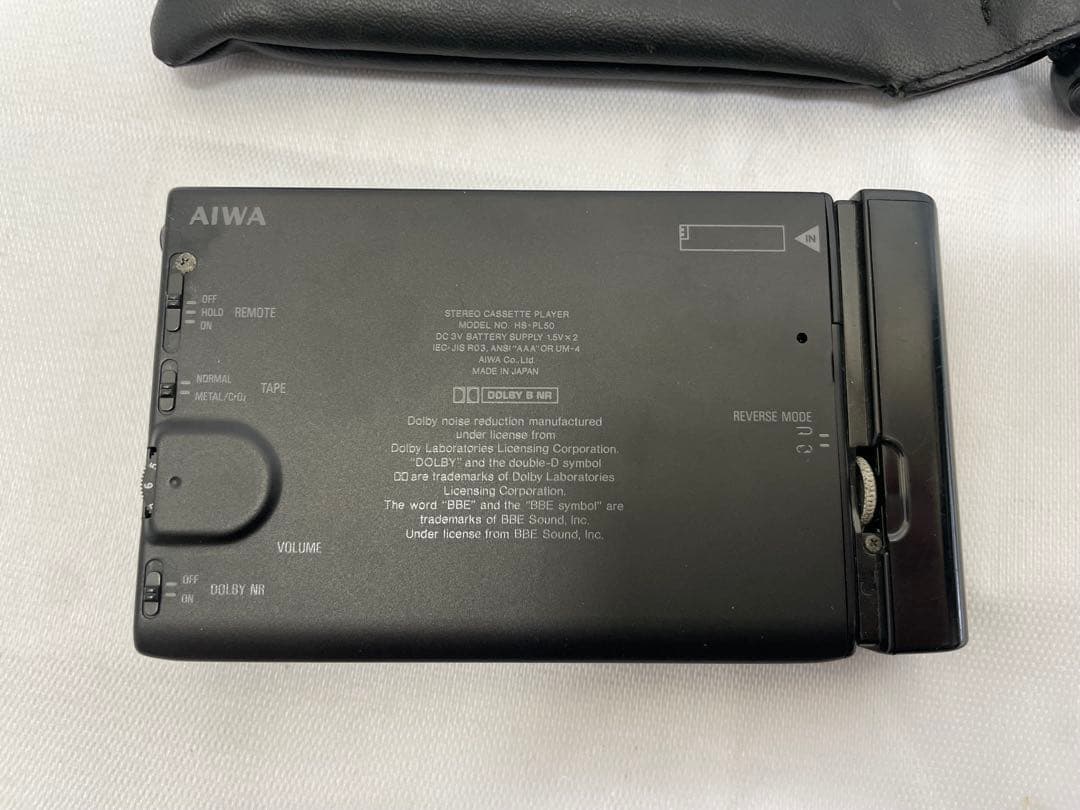 AIWA アイワ　カセットプレイヤー　HS-PL50