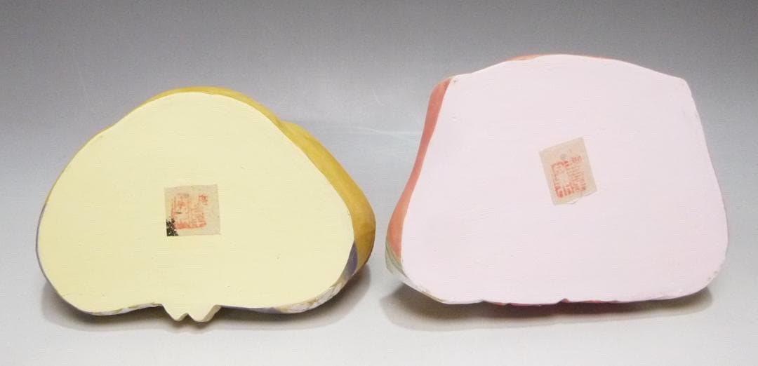 o0221-46 日展作家 北岡秀雄 伝え雛 陶器人形 ひな祭り ひな人形