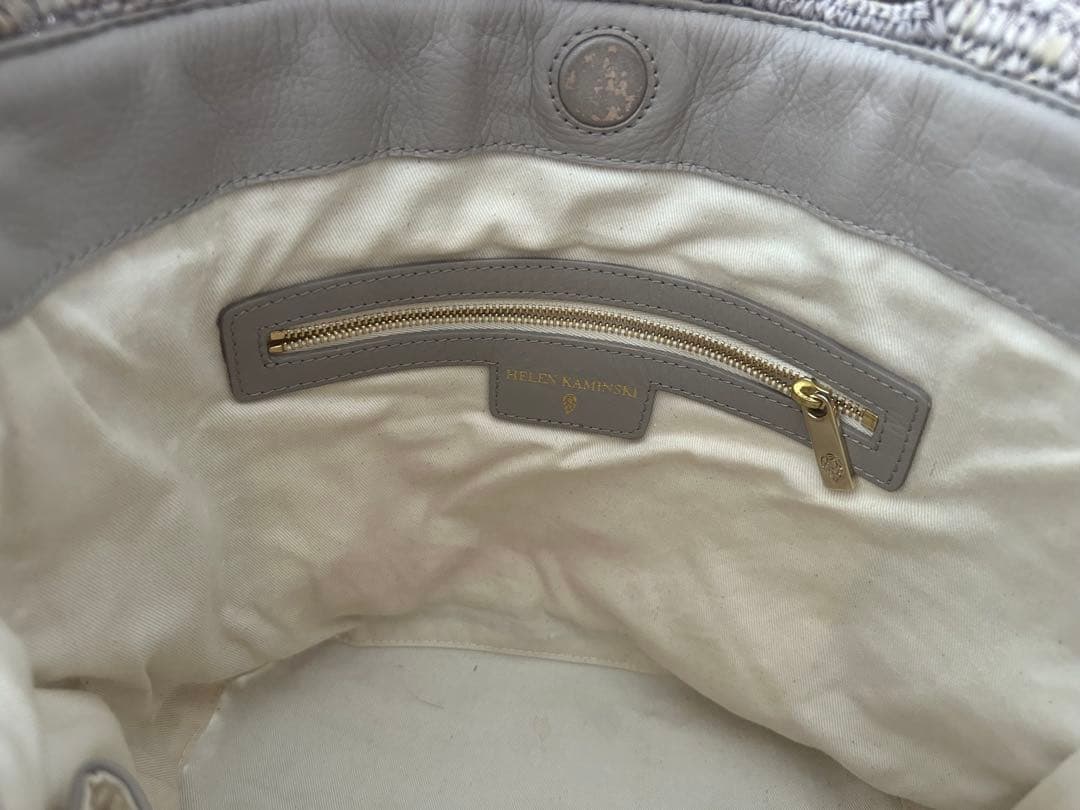 HELEN KAMINSKI ラフィアかごバッグ