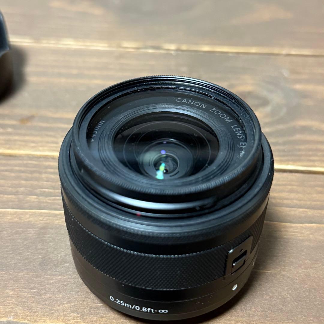 山*田様 Canon EOS Kiss M ミラーレス一眼 本体 美品 レンズ２