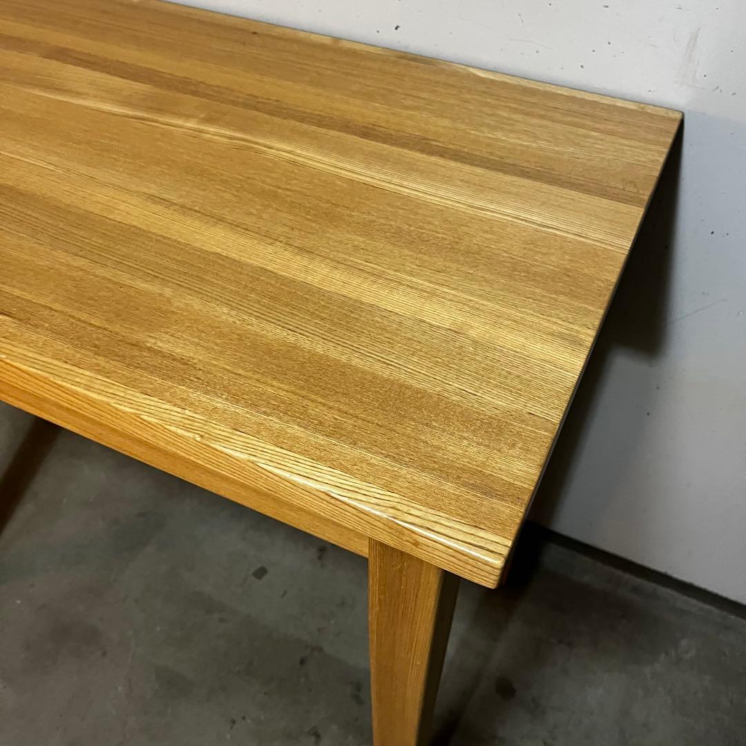 美品・廃盤希少★無印 タモ材パーソナルデスク