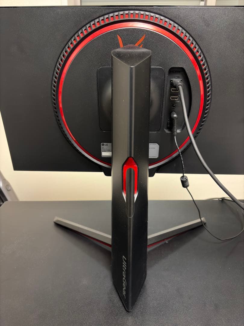 こりき　LG 24GN650-B ゲーミングモニター　配送方法変更