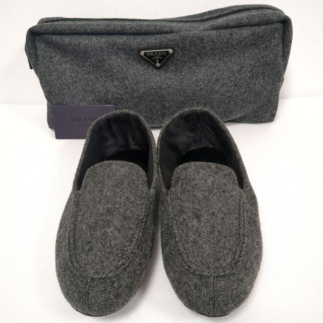 プラダ　ポーチ付　携帯スリッパ