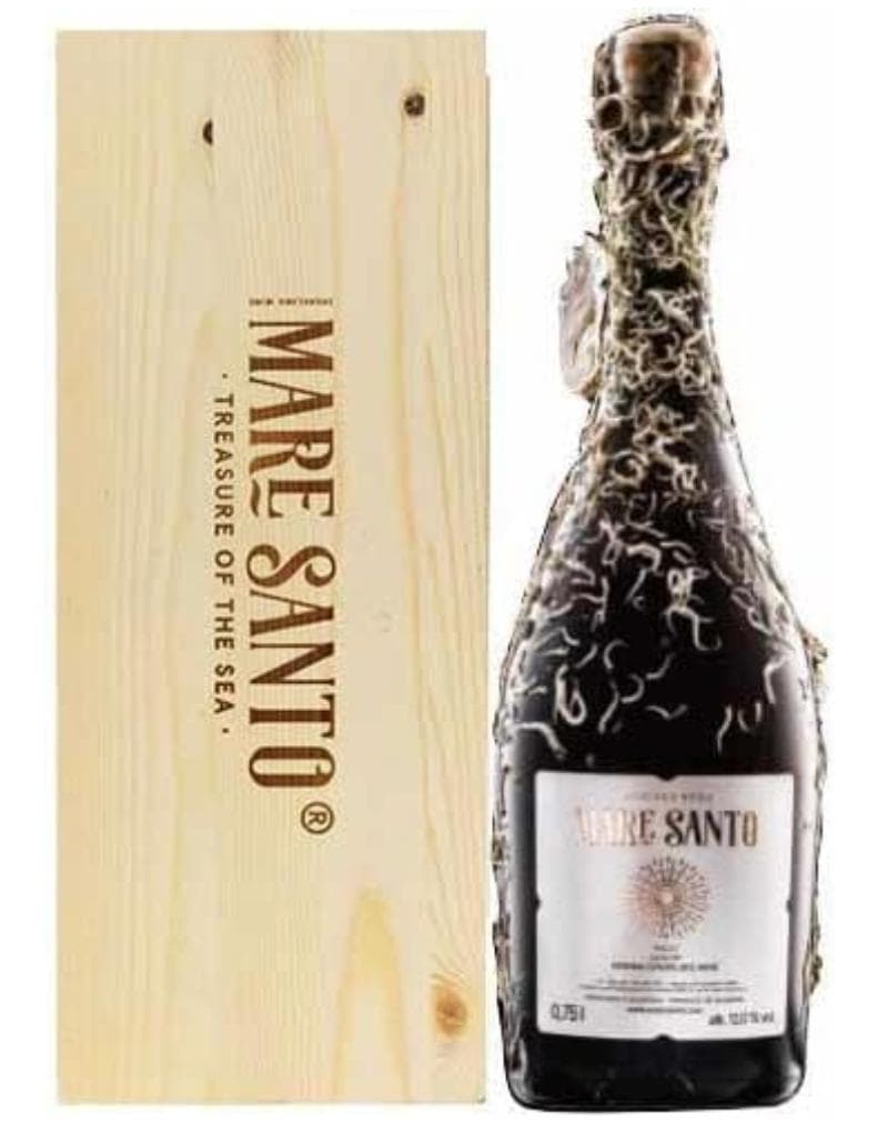 新品 海底熟成スパークリングワイン 木箱付 パリ五輪公式採用 750ml 辛口
