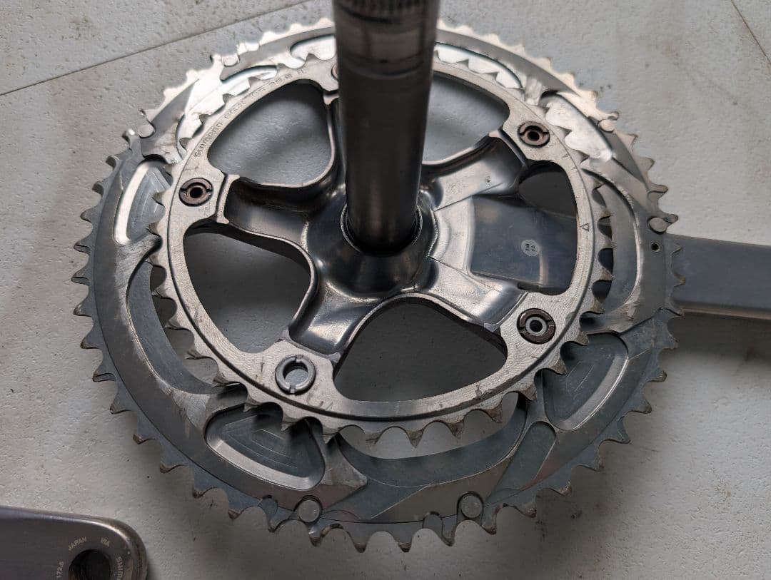 パーツ shimano DURAACE FC-7800 172.5mm