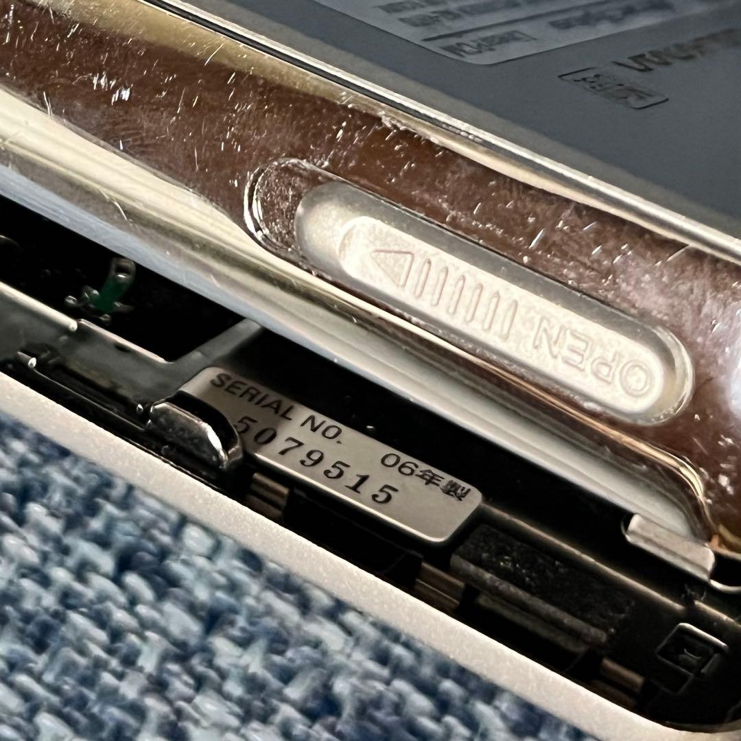 ソニー シルバー 希少 MDプレーヤー動作未確認 MZ-RH10 mz-rh10