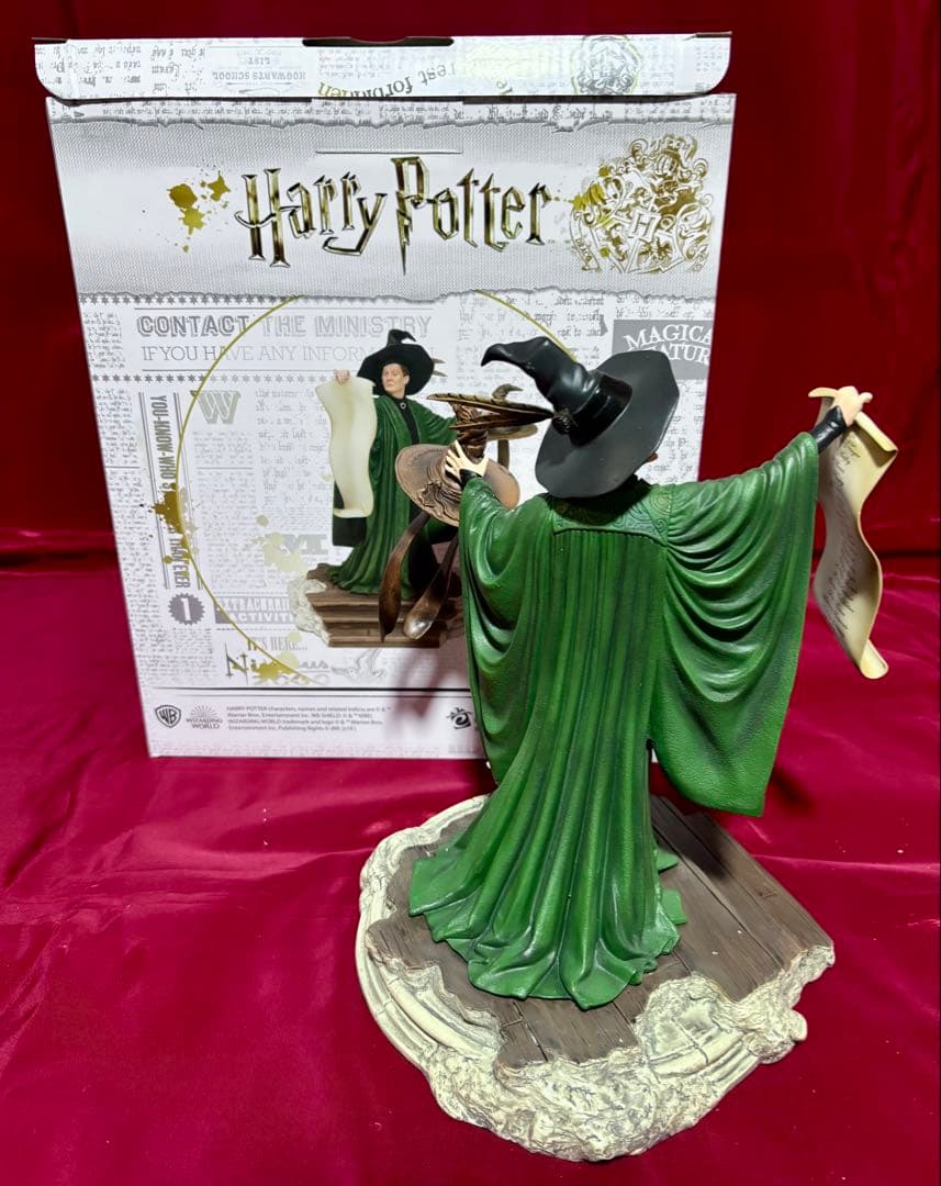 ハリーポッター　enesco マクゴナガル　エネスコ　組み分け帽子　フィギュア