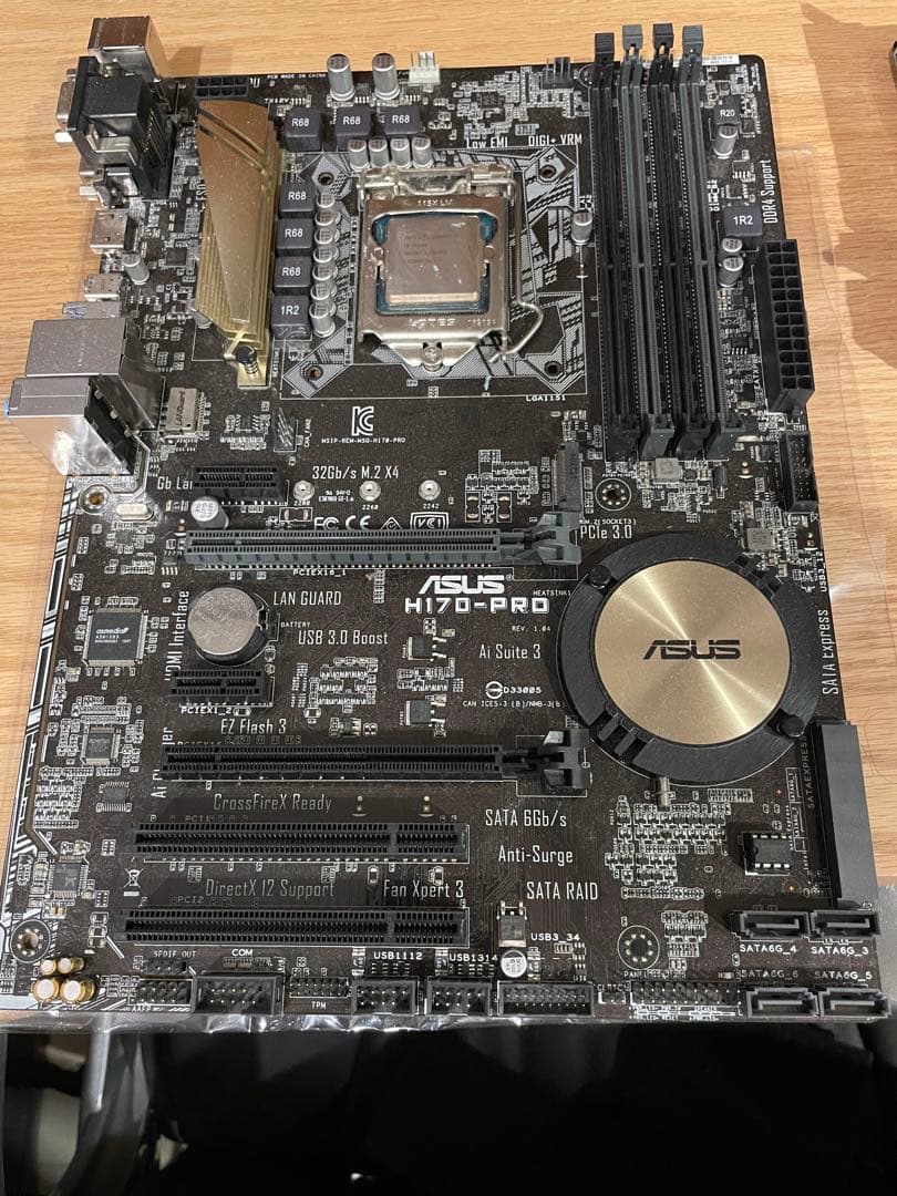 ジャンクマザボ- CPU 2セット