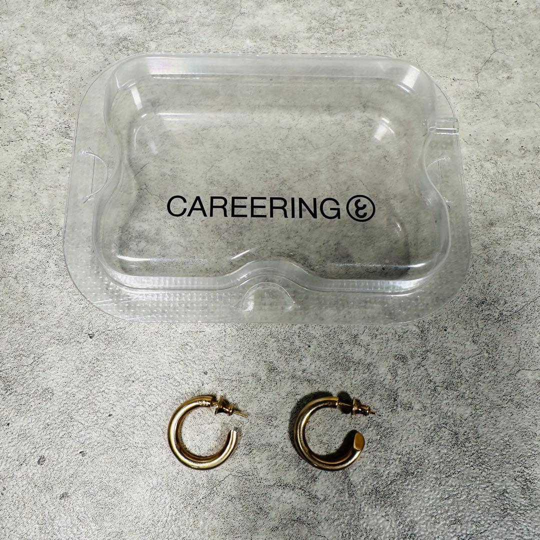 CAREERING キャリアリング PLACEBO 501 GOLD 両耳ピアス