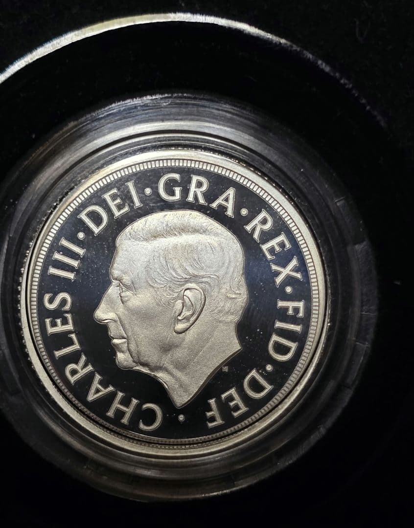 7.99グラム イギリス ソブリン 銀貨 プルーフ 【Proof】 新品未使用