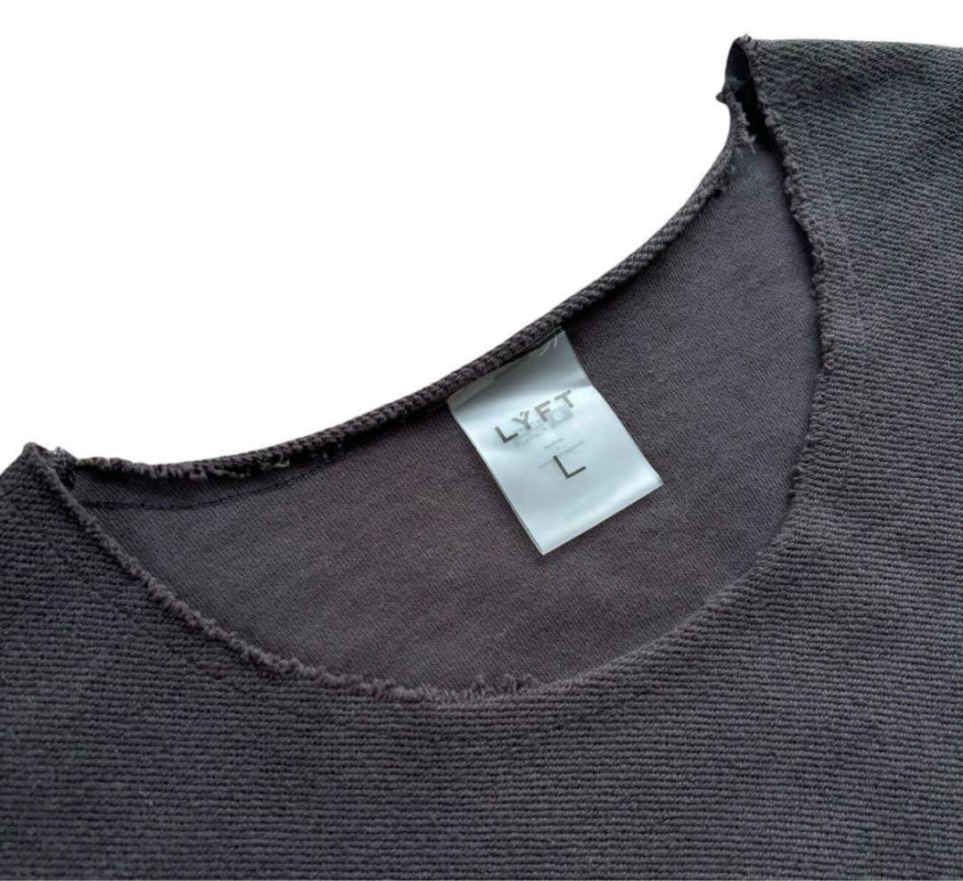 LÝFT リフト KNIT LIKE LOOSE SWEAT LONGSHIRT