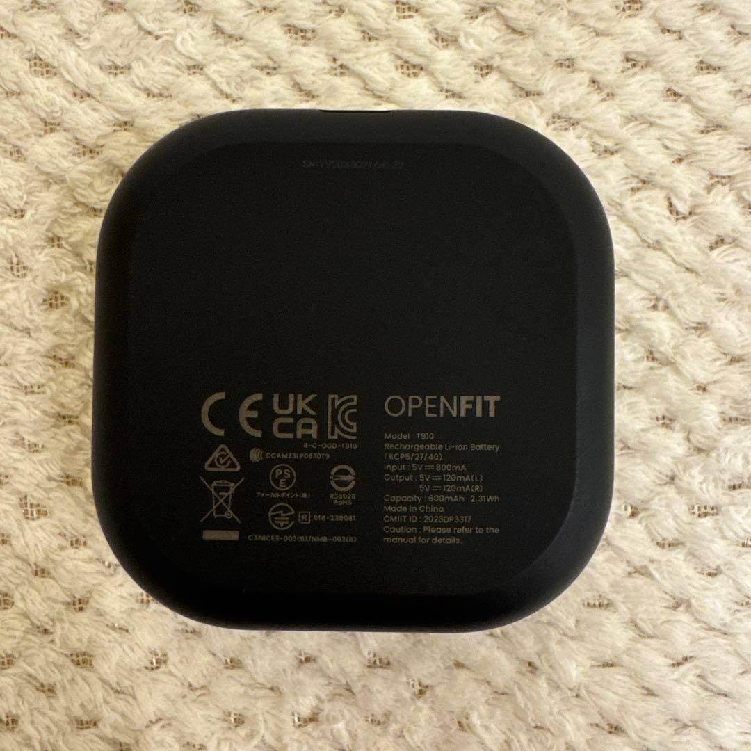 SHOKZ OPENFIT 骨伝導イヤホン