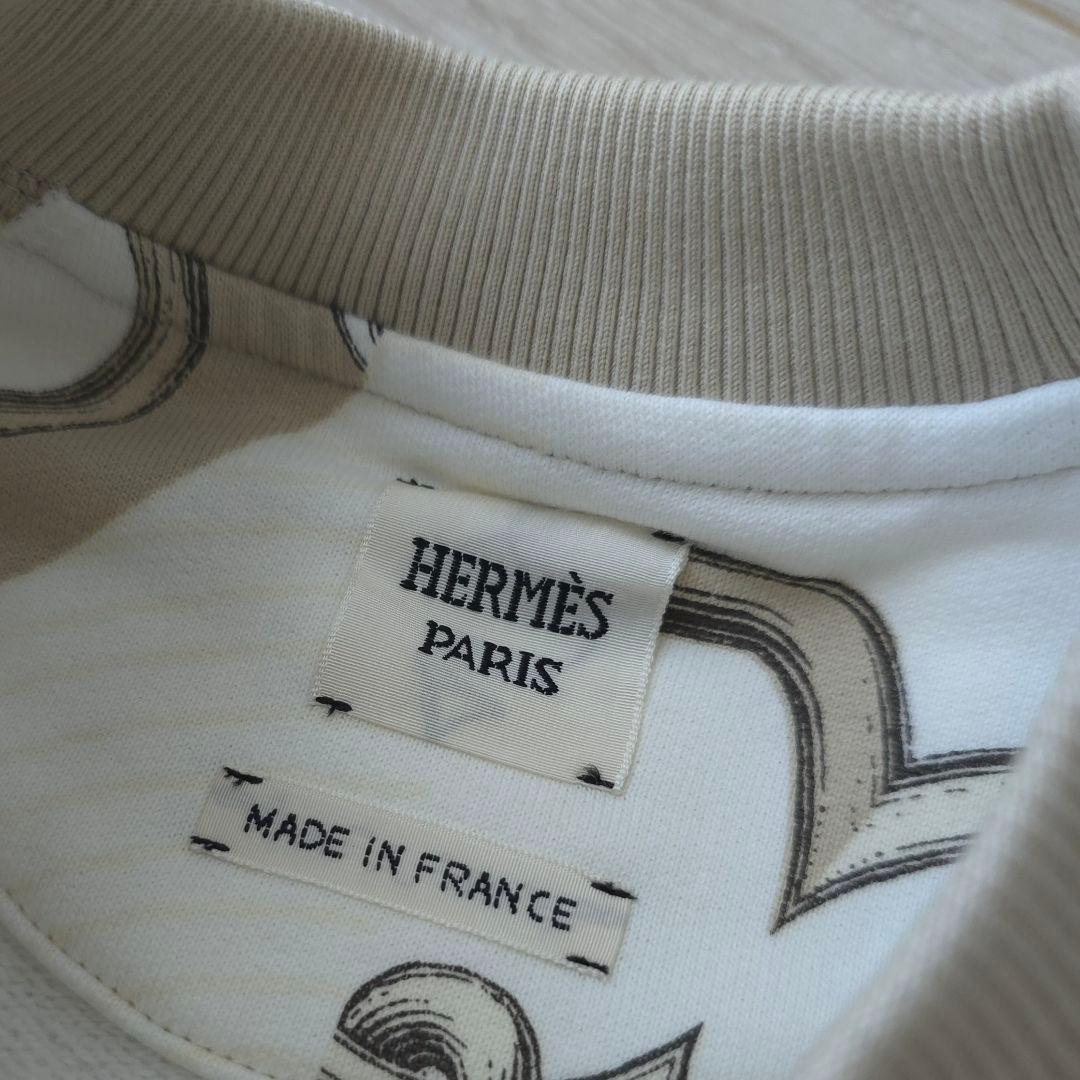 未使用【エルメス】スウェット シャツ カレイドスコープ エフェクト　36