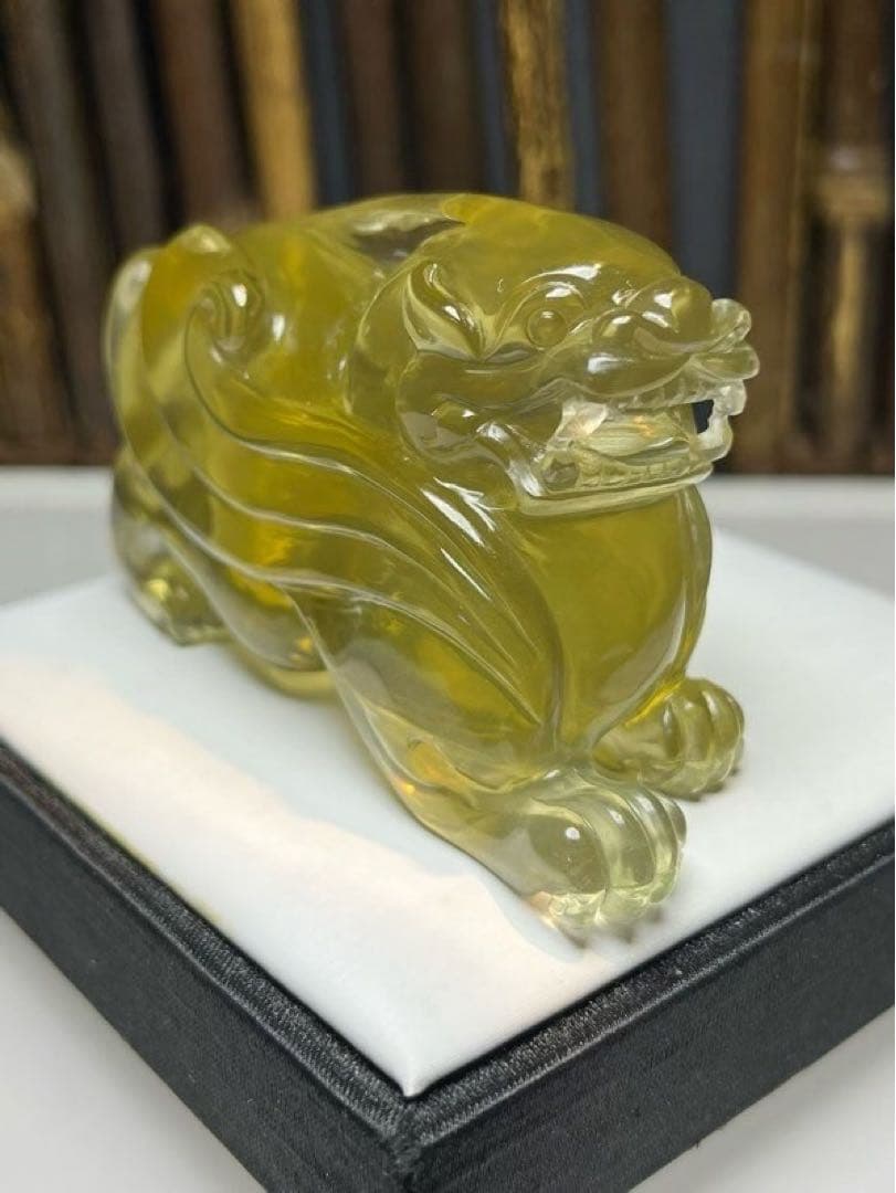 ⭐︎【天然】シトリン 置物 209.8g