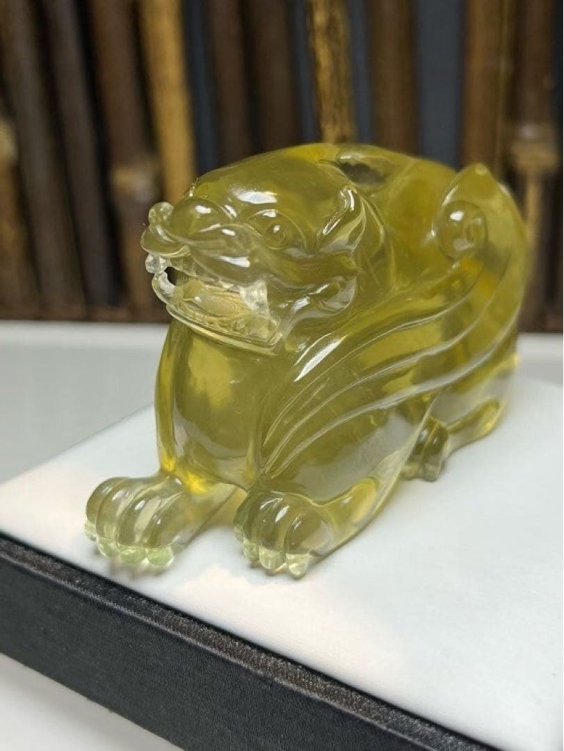 ⭐︎【天然】シトリン 置物 209.8g